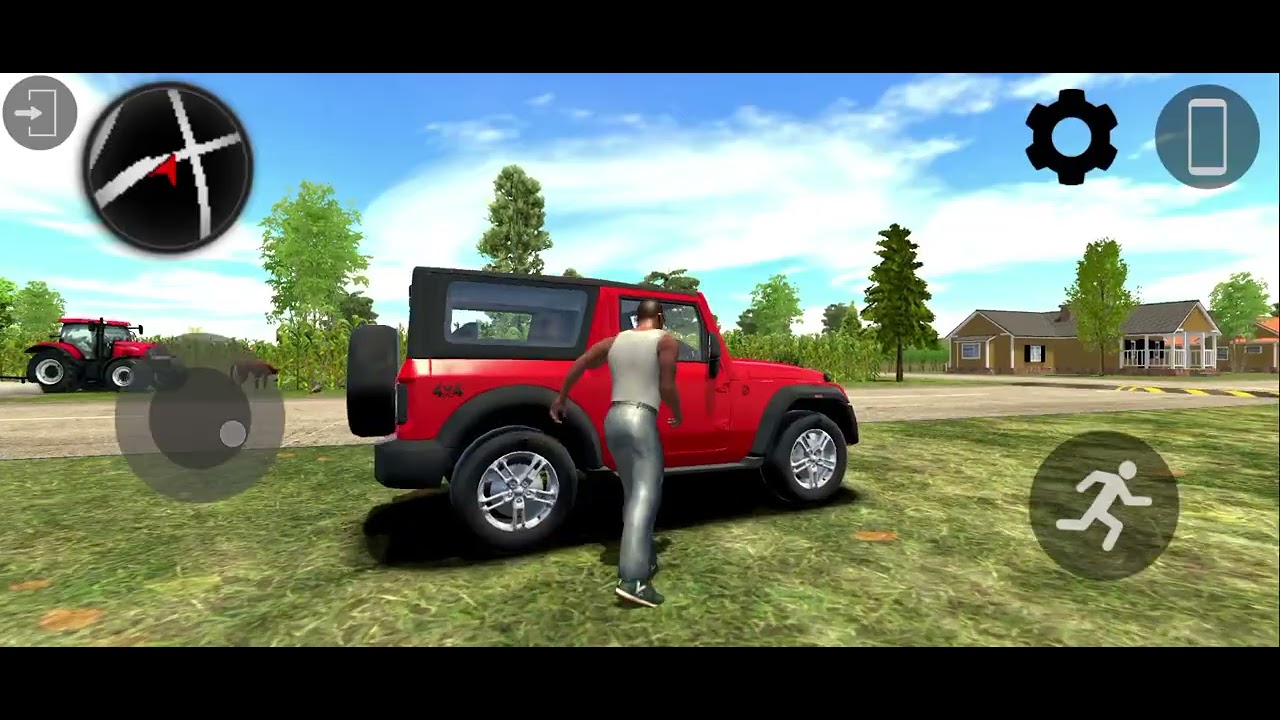 Modified Mahindra Thar😈Games:Indian Thar (Gadi Wala Games) Car Game Android Game - Android Gameplay
