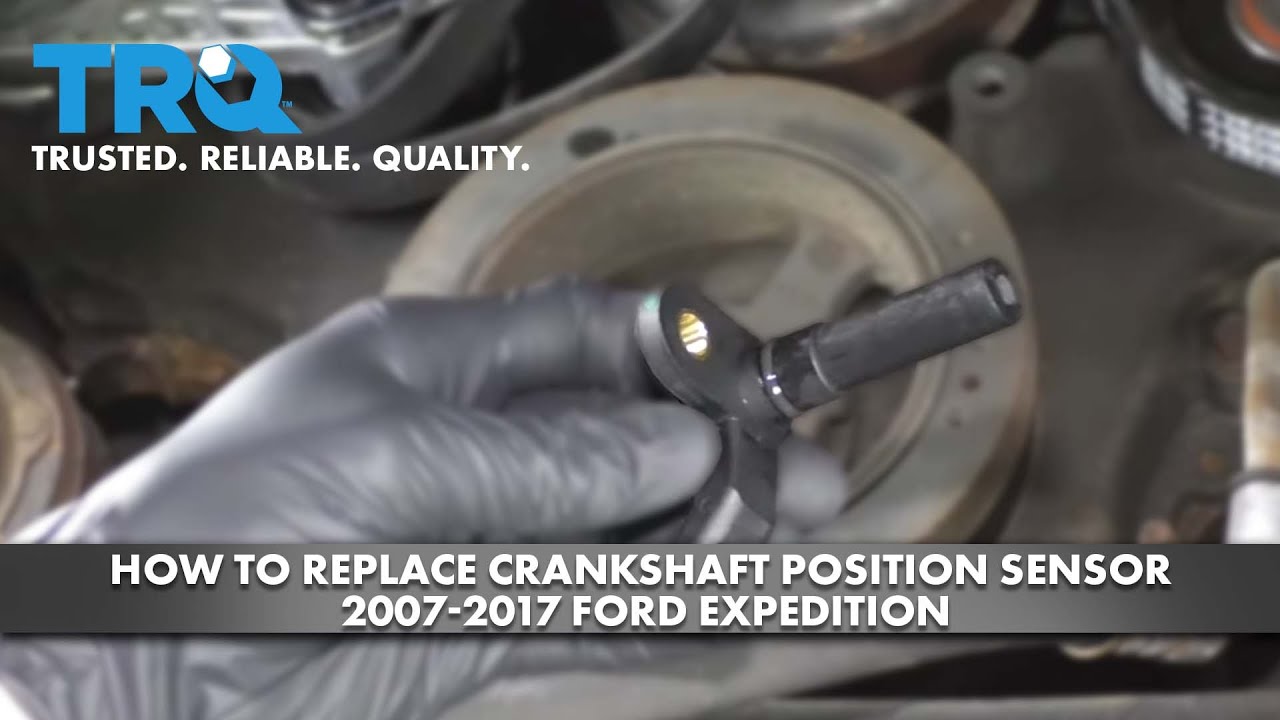 Как заменить датчик положения коленчатого вала на Ford Expedition 2007-2017