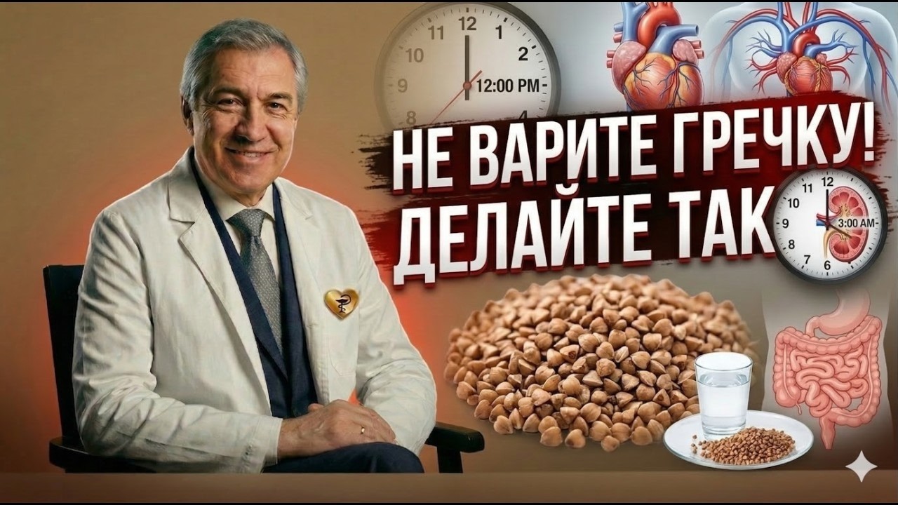 ГРЕЧКА ЛЕЧИТ ОРГАНИЗМ! Но работает только если заваривать её этим способом… | Лучшие рецепты