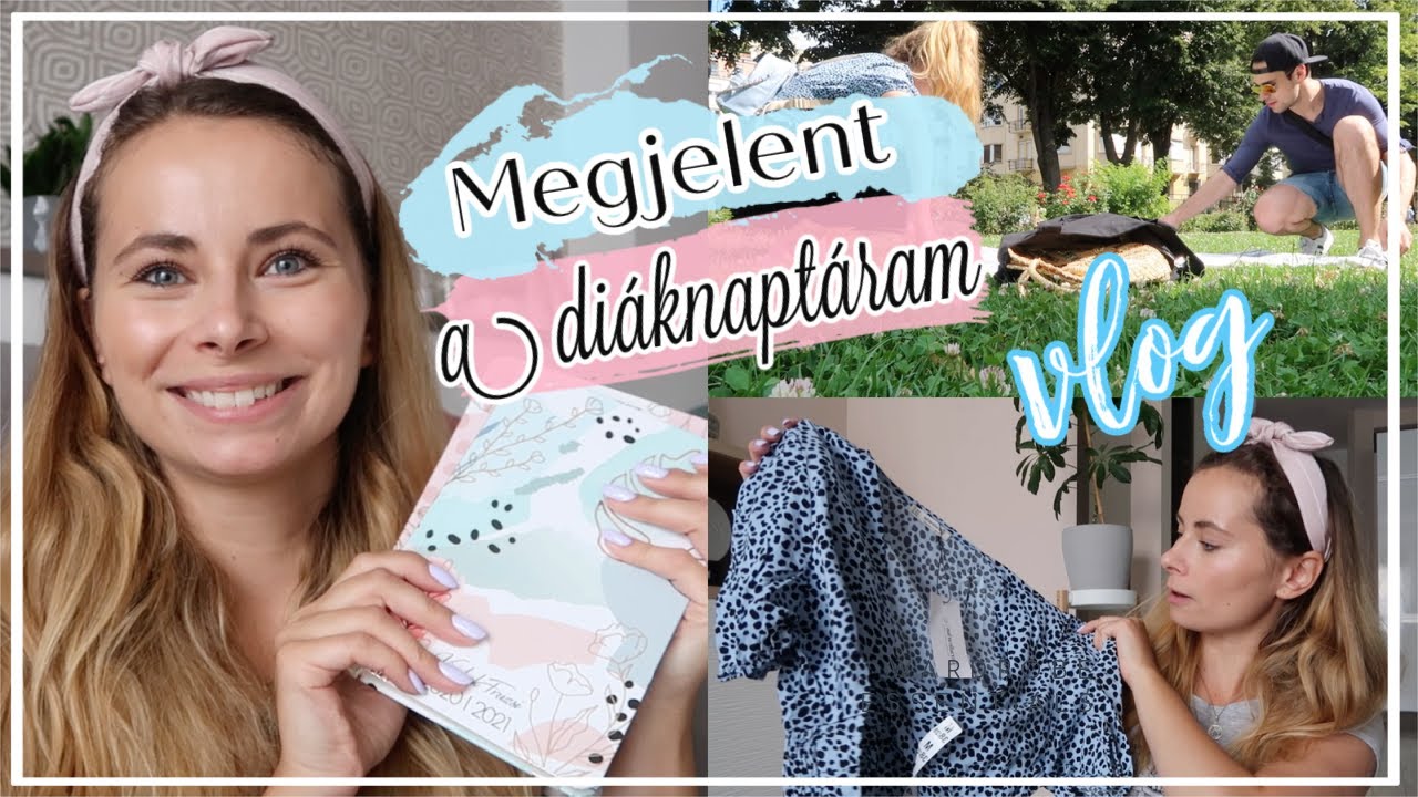 VLOG: Megjelent a diáknaptáram - Stradivarius unboxing | Viszkok Fruzsi