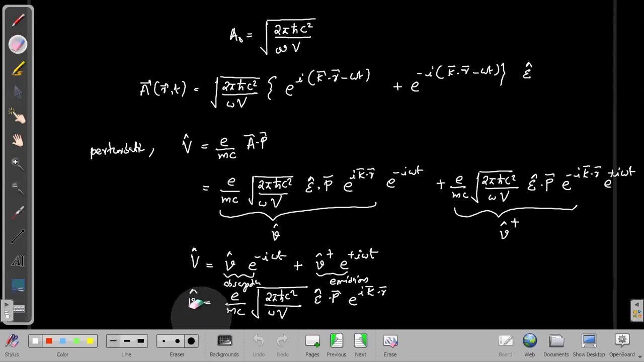 TDPT Lecture 07_Semiclassical Theory Atom Field Interaction