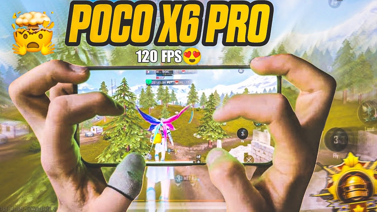 POCO X6 PRO🔱 NEW UPDATE 4.2 PUBG🤯SUPER SMOOTH+120 FPS TEST!😍SENSÏTIVITY & CONTROL🔥