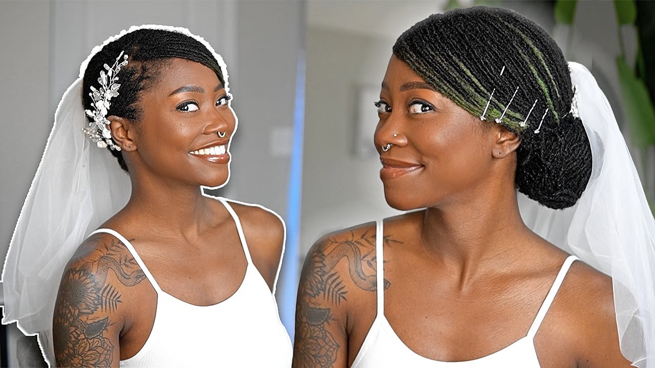 i think i like this one betterrr!! 🥹 finding my wedding hairstyle part ll | Keke J.