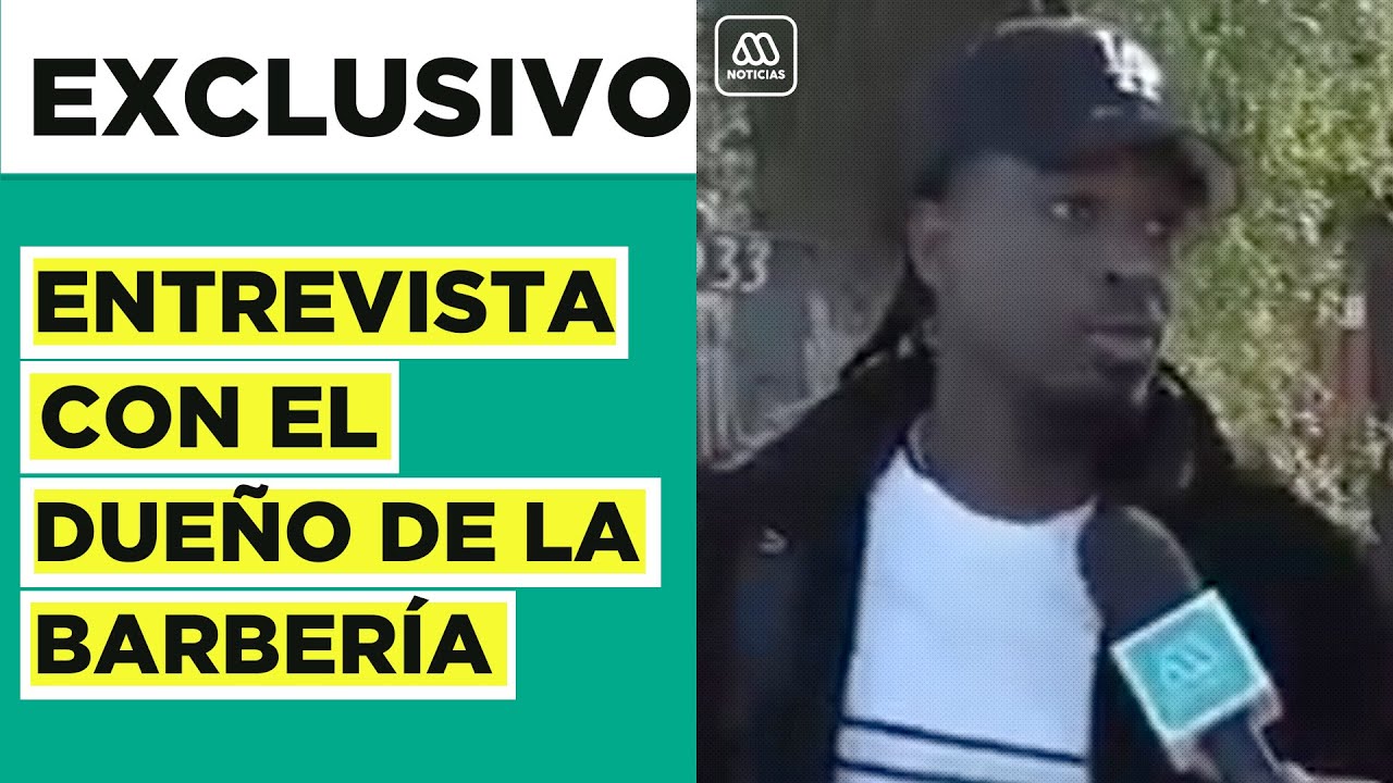 “Nos escondimos en el baño”: Habló el dueño de la barbería en la que carabinero fue asesinado