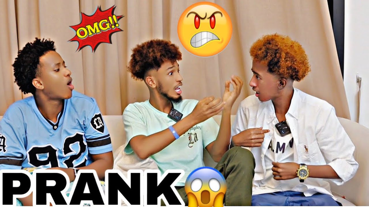 PRANK KING CAYDA OO AAN KU SAMENAY ANI IYO MACALIMO XANAAQ…..😱