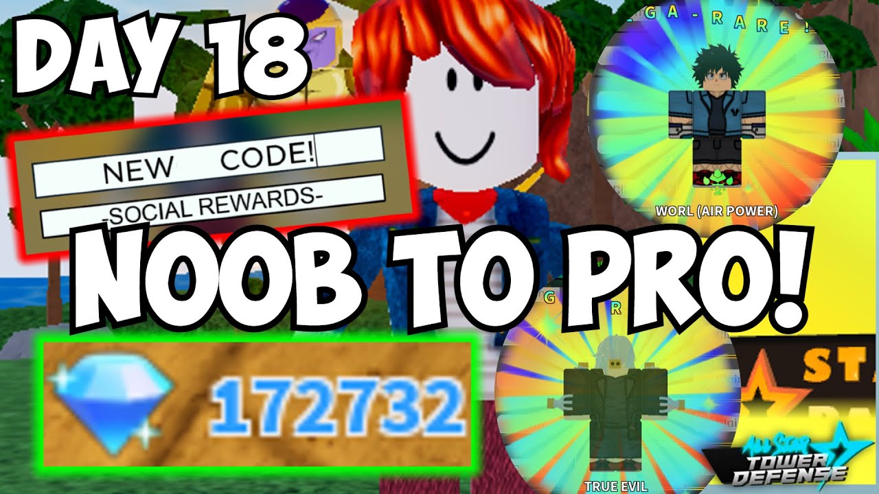 [Day 18] Using the Bug Code 170,000 Gems Maxing DMG Task & Unlocking Star Pass (ASTD Noob to Pro)