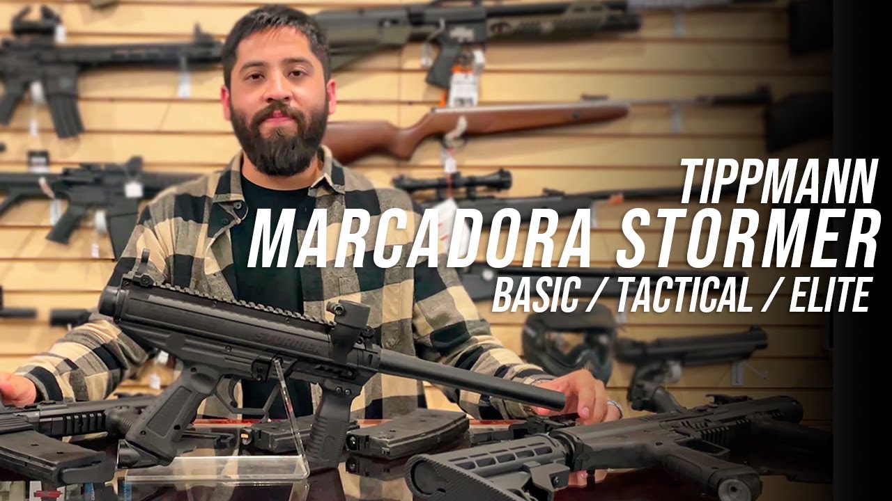 Marcadora Tippmann Stormer Paintball Gotcha Basic Tactical y Elite