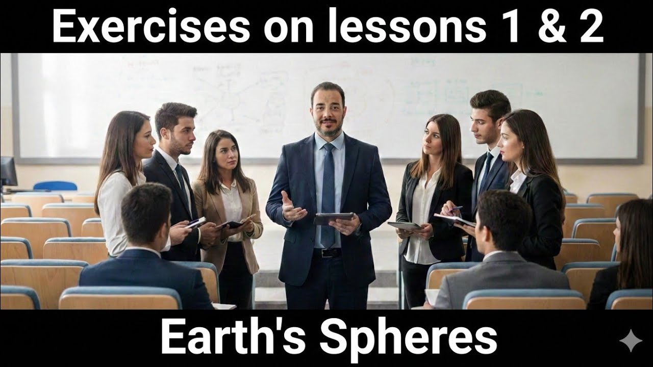Earth's Spheres: Exercises on Biosphere, Hydrosphere, Geosphere & Atmosphere 