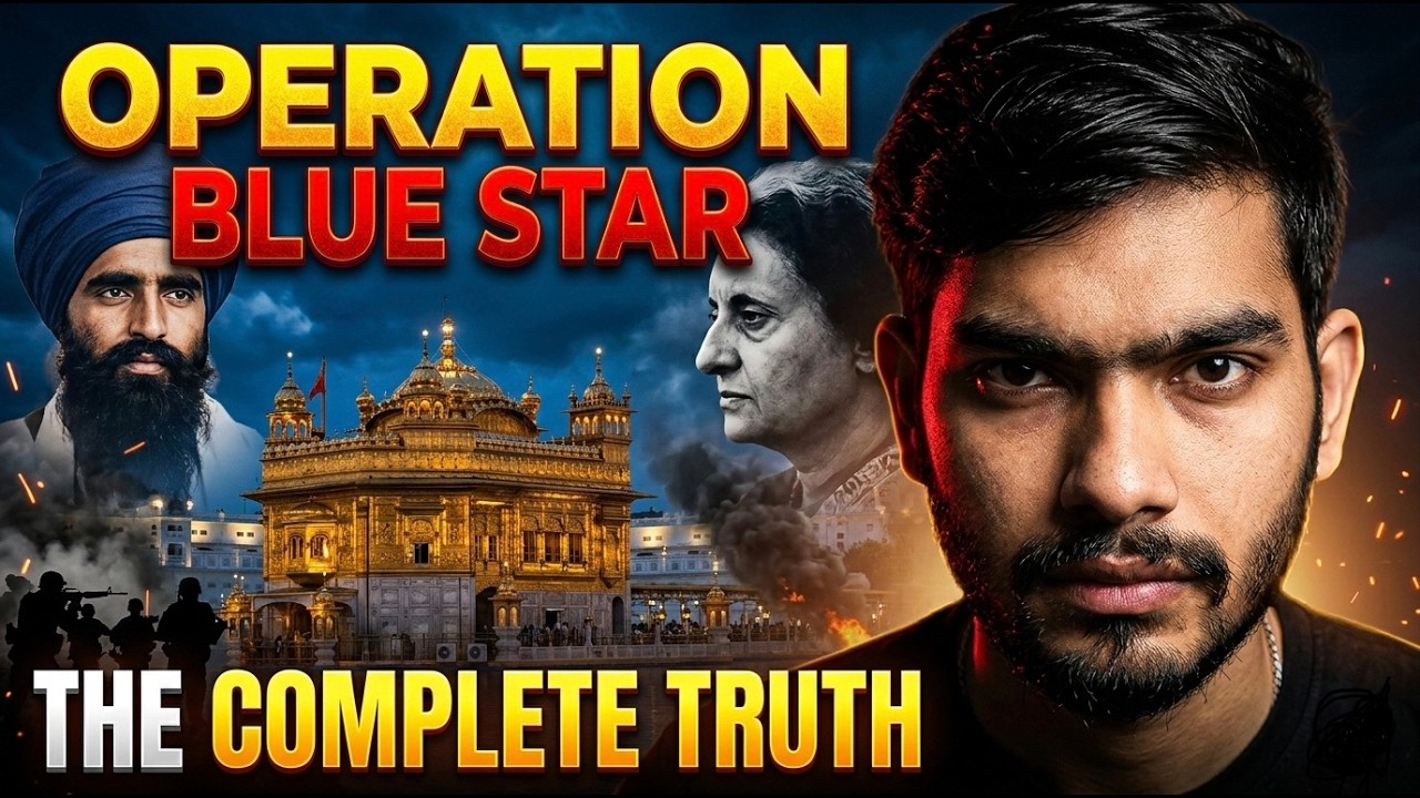 Operation Blue Star - The Complete Truth | What Happened in Temple 1984? |@storiesbyabhishek3
