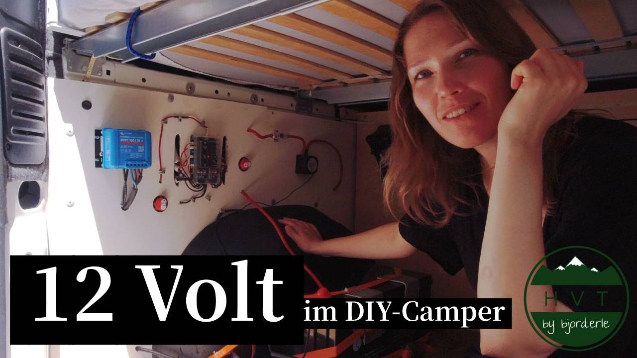 Einfachster 12V Stromkreis ⚡🔌⚡ im DIY Camper inkl. kostenlosem Schaltplan (Van Ausbau)