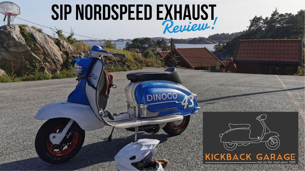 SIP Nordspeed #lambretta exhaust review!