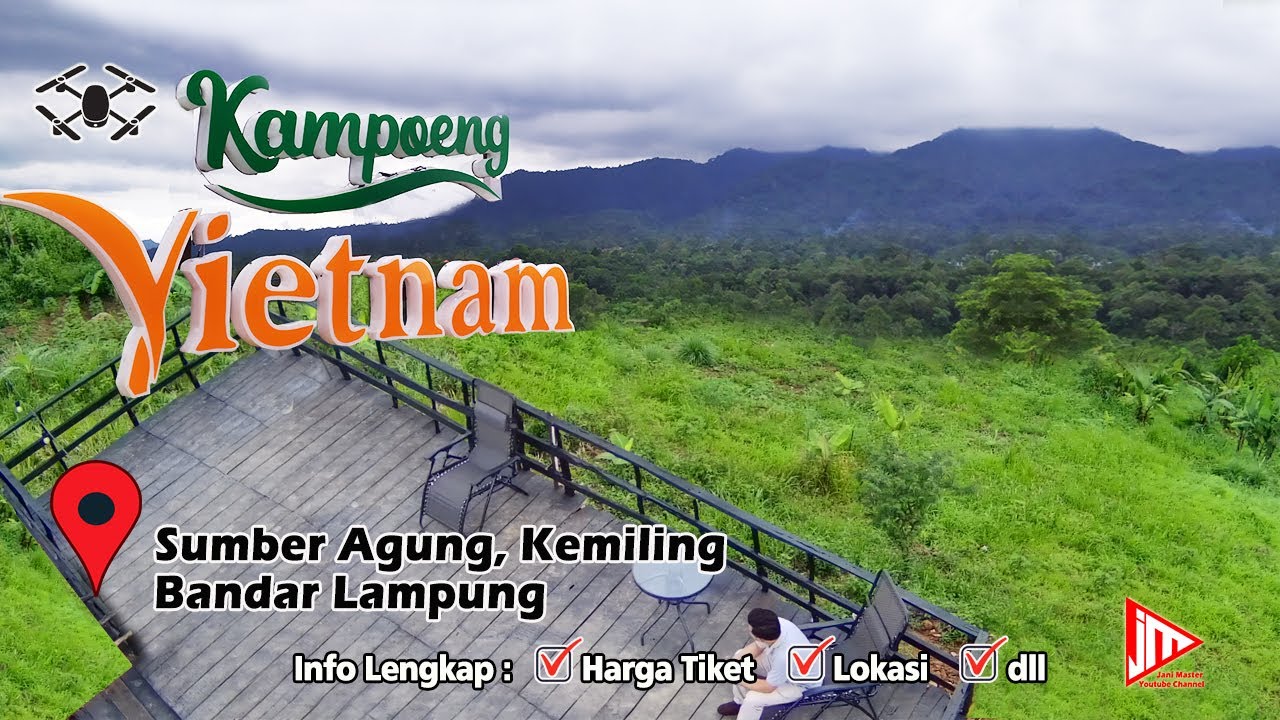 Wisata dan Spot Foto Kampung Vietnam, Sumber Agung, Kemiling, Bandar Lampung