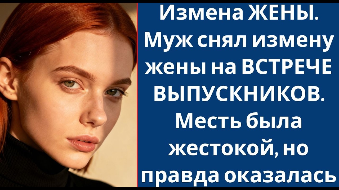 Измена ЖЕНЫ  Муж снял измену жены на ВСТРЕЧЕ ВЫПУСКНИКОВ  Месть была жестокой, но правда оказала