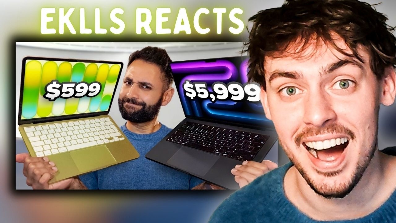 Sam Eklls Reacts to I tested every new Apple Product!