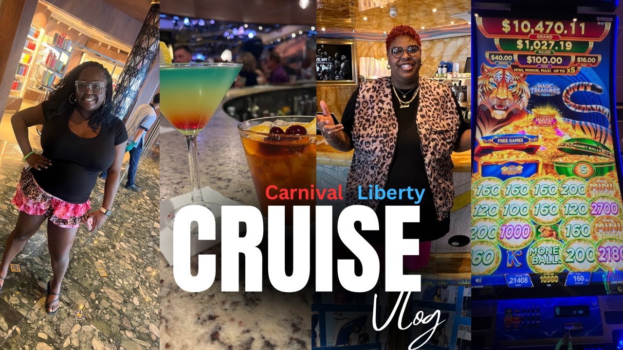 CRUISE VLOG PT.2 THE CARNIVAL RUMORS ARE TRUE | FUN DAY AT SEA | CASINO GROUP PULLS | JAS & DAI ENT