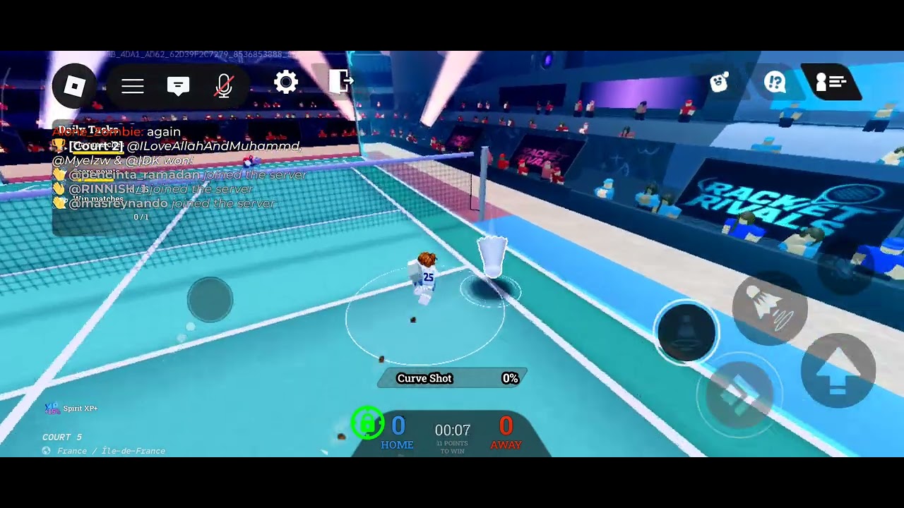 Roblox game play (ROCKET RIVALS)