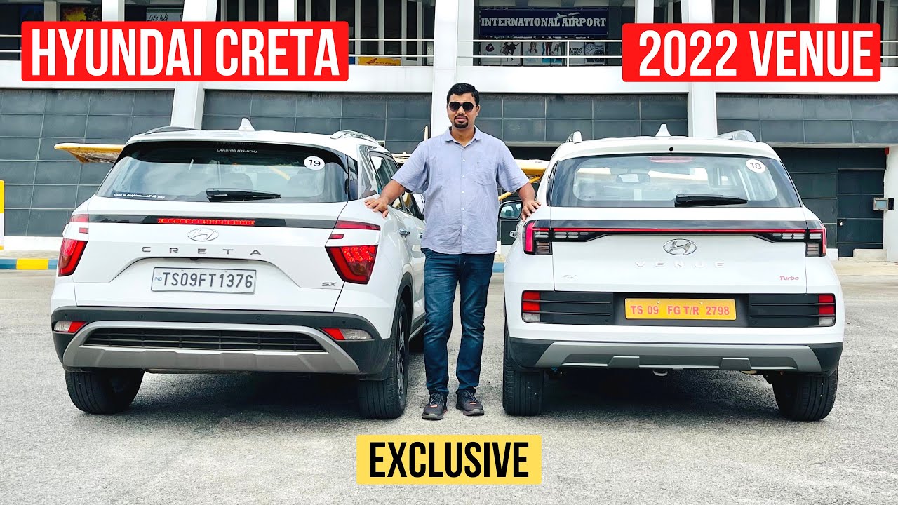 2022 Hyundai Venue vs Creta - Exclusive Comparison