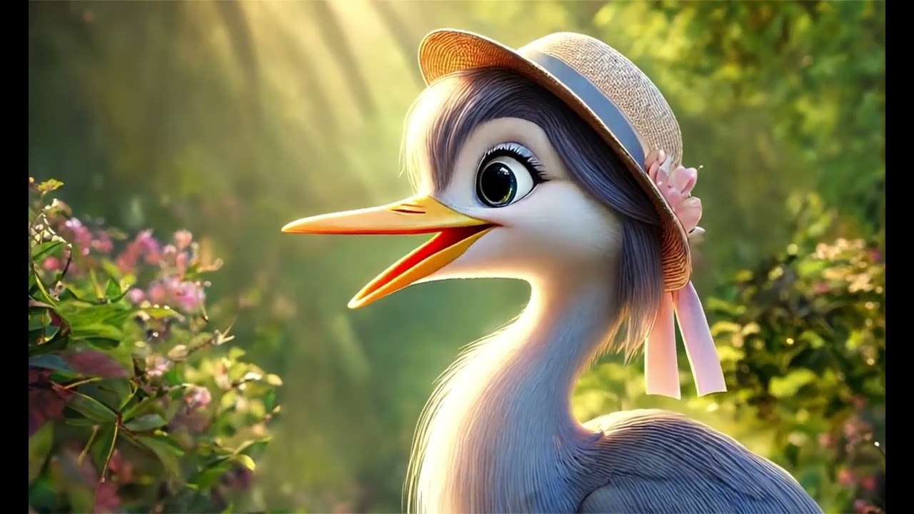 Дотепна танцювальна пісенька для дітей - Завзята Чапля