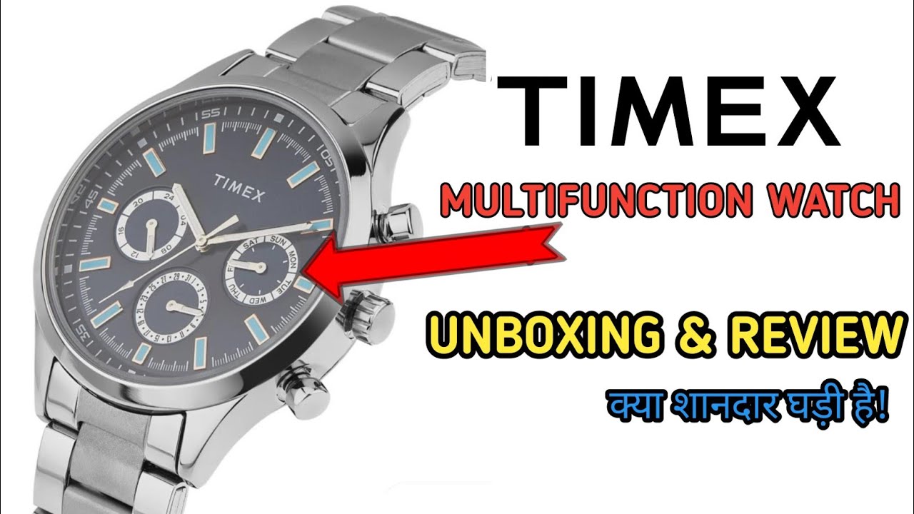 Timex Multifunction watch | Best Multifunction watch | New Model Timex watch for men