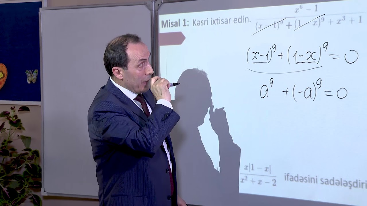 n- dərəcəli kök; Rasional kəsr; Üçbucaqlar___Repetitorluq | Ələddin Məmmədli