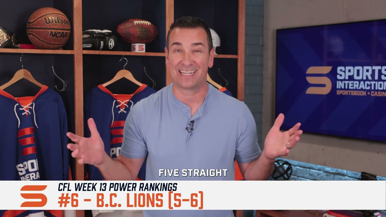 CFL Week 13 Power Rankings