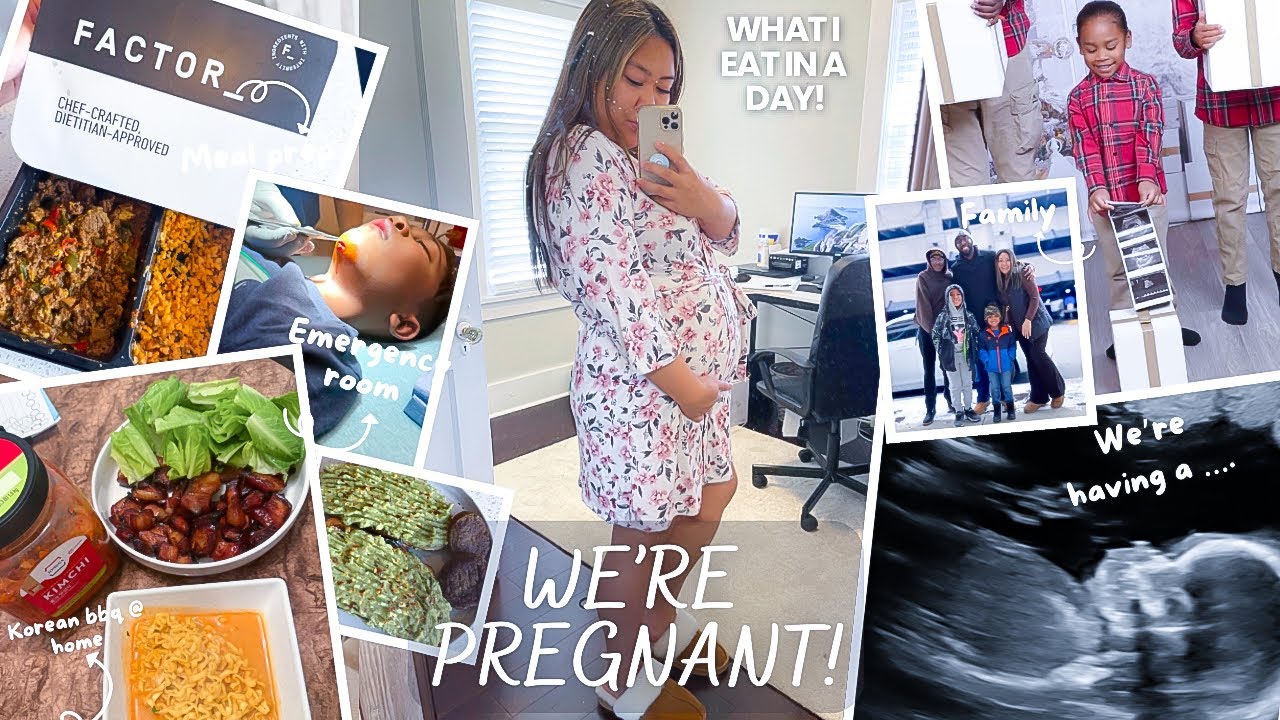 WE'RE PREGNANT!!! 2025 | Life update, what I eat in a day, emergency room, we're having a...