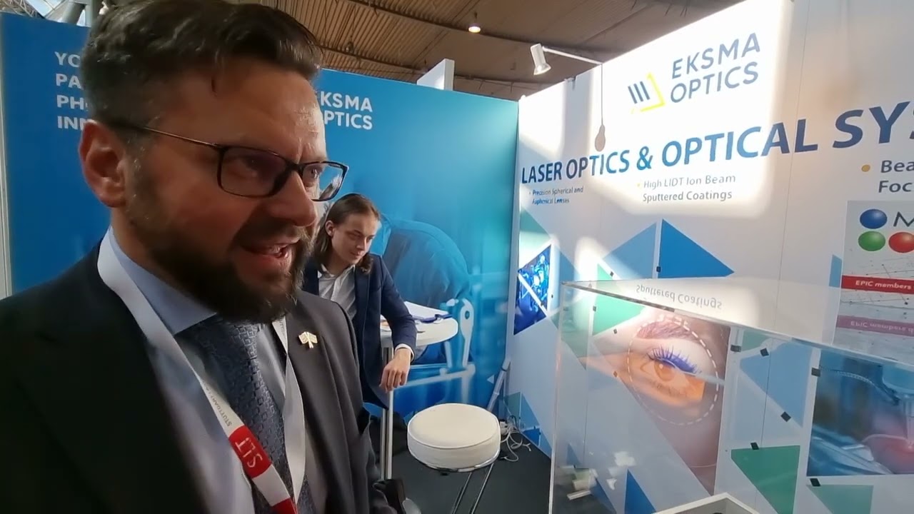 Информационно-просветительский видеоролик EPIC от Eksma Optics, июнь 2022 г.