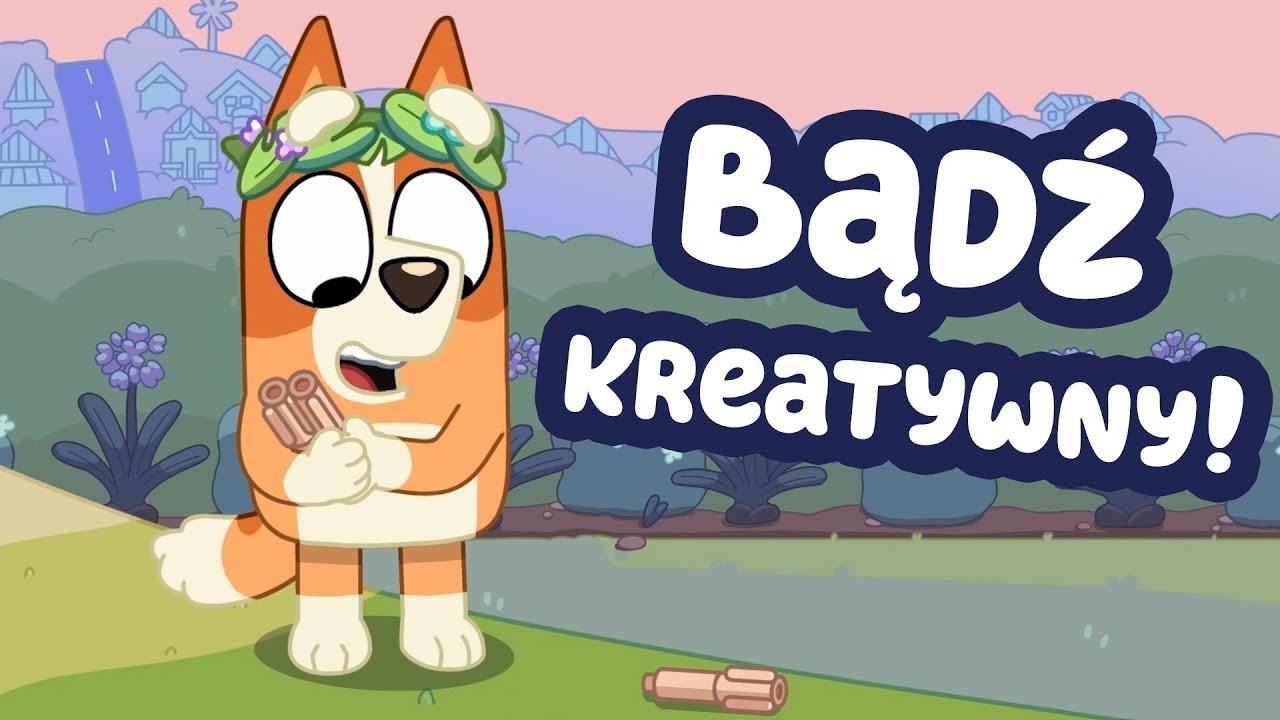 Pomysłowe chwile z Bluey i Bingo! 🎨🧡 | Blue - oficjalny polski kanał