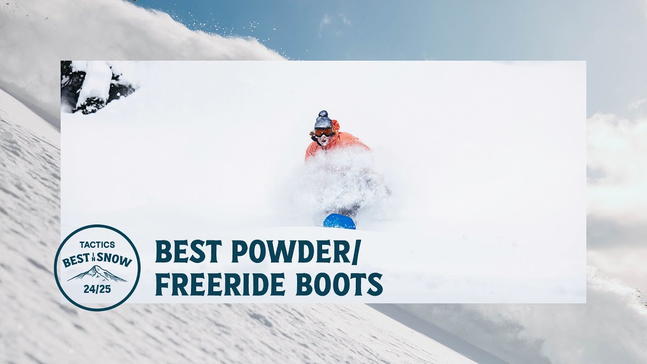 The Best Powder/Freeride Snowboard Boots of 2024-2025 | Snowboard Boots Review | Tactics
