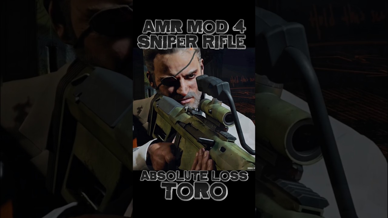 AMR MOD 4 sniper rifle _ TORO ABSOLUTE LOSS 