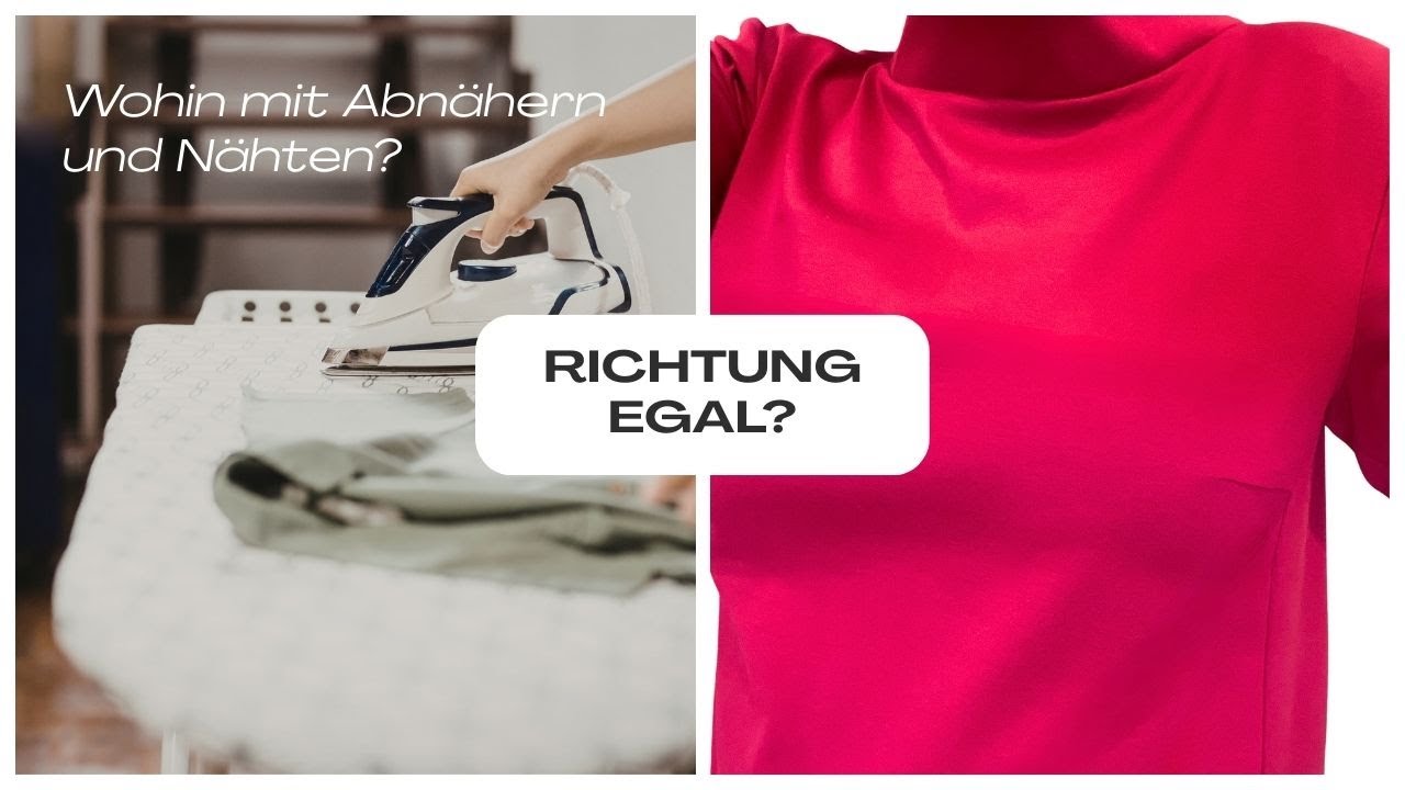 Profi-Look mit Abnähern und Nähten
