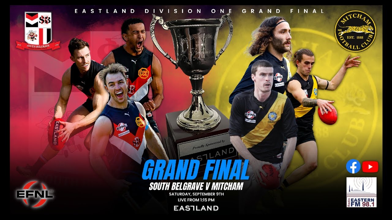 EFNL 2023 Division 1 Seniors Grand Final - South Belgrave vs Mitcham