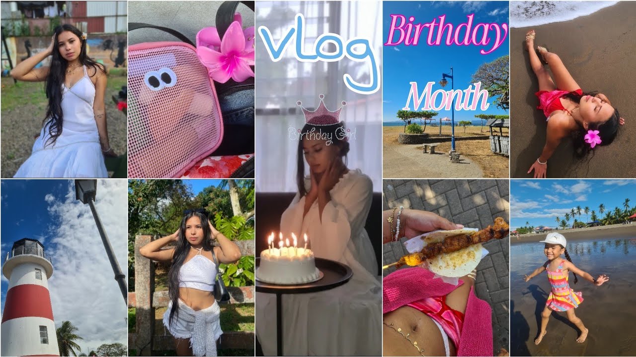 Vlog ASMR/✨Birthday Month🎂/Playita🌊Salida🪩Verano🌺| Vero