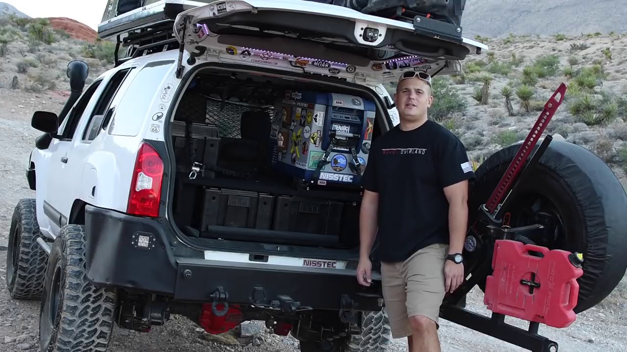 OVERLAND XTERRA   Rig Walk Around by Rogue Overland 23Feb18