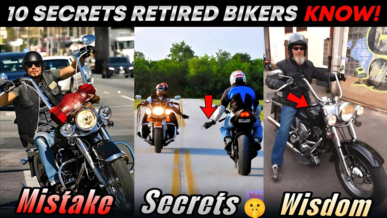10 Motorcycle SECRETS Only Retired Bikers Know (You'll Wish Someone Told You Earlier)