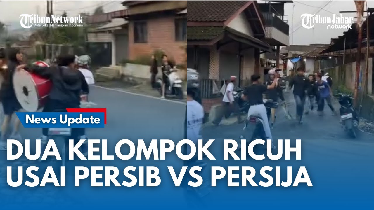 Dua Kelompok Massa di Sukabumi Diduga Ribut Usai Laga Persija vs Persib