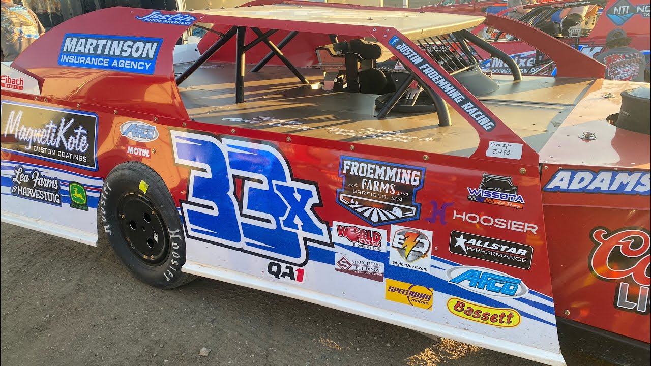 Justin Froemming feature race part 2