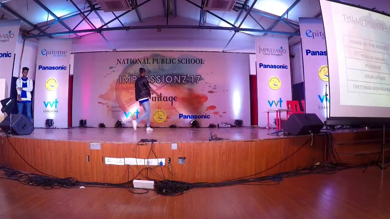Sathish & Sujay | HOD | Impressions'17 | Judge Showcase | National Public School