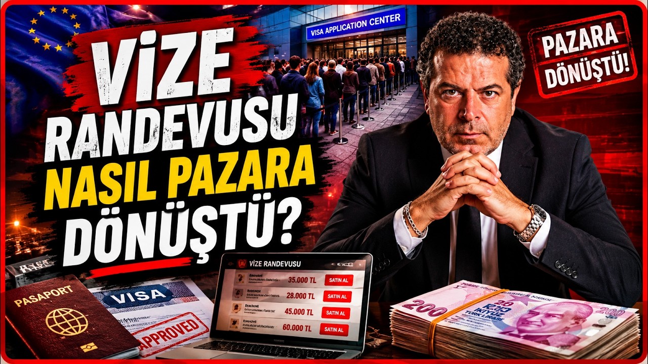 Vize Randevusu Nasıl Pazara D&ouml;n&uuml;şt&uuml;?