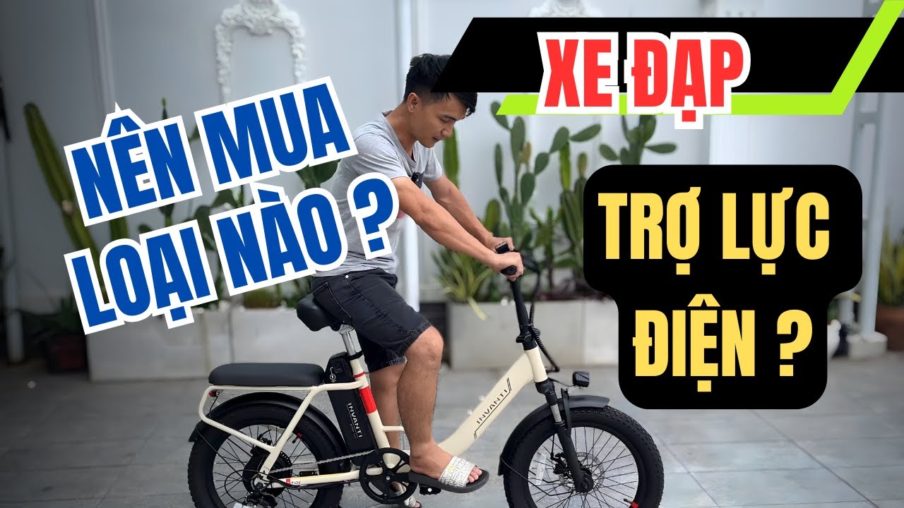 Trải Nghiệm Xe Đạp Trợ Lực Điện Gấp Gọn 5Th Wheel Tide 2 INVANTI