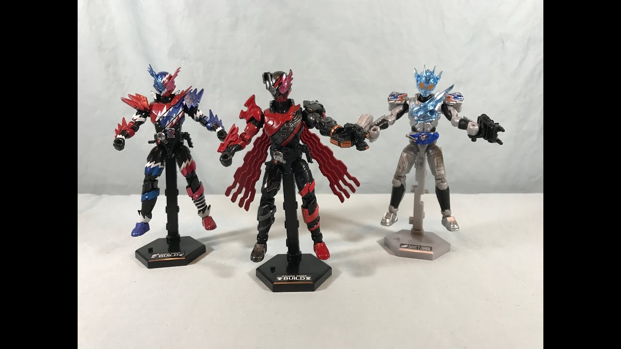 Kamen Rider Build Sodo Build 5 - Rabbit Tank Sparkling, Phoenix, Robot & Cross-Z Charge Review