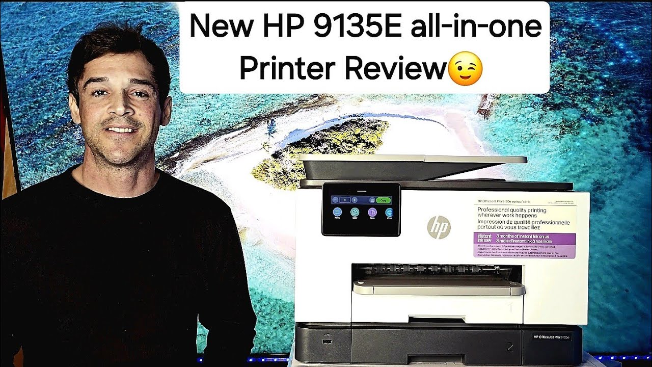 Обзор нового многофункционального принтера HP 9135e OfficeJet Pro. Комплектация без коробки. Хара...