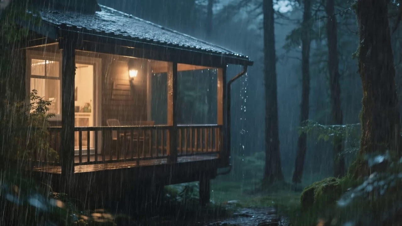 Super Heavy Rain To Sleep Immediately - Heavy Rain for Sleep Aid