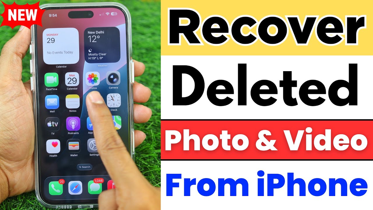 How to Recover Permanently DELETED Photos & Videos on iPhone iOS iPad 2026 Update! Hindi 2026