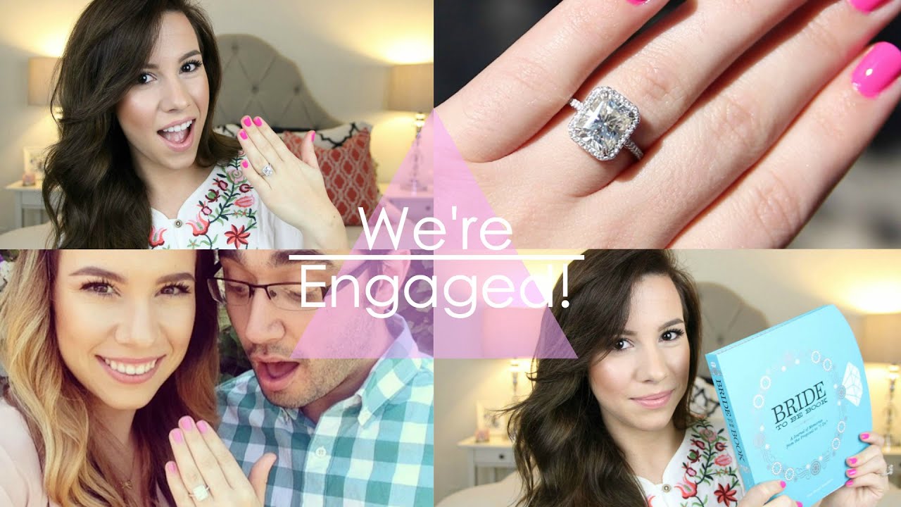We're Engaged! All About The Ring + Proposal Story | hayleypaige