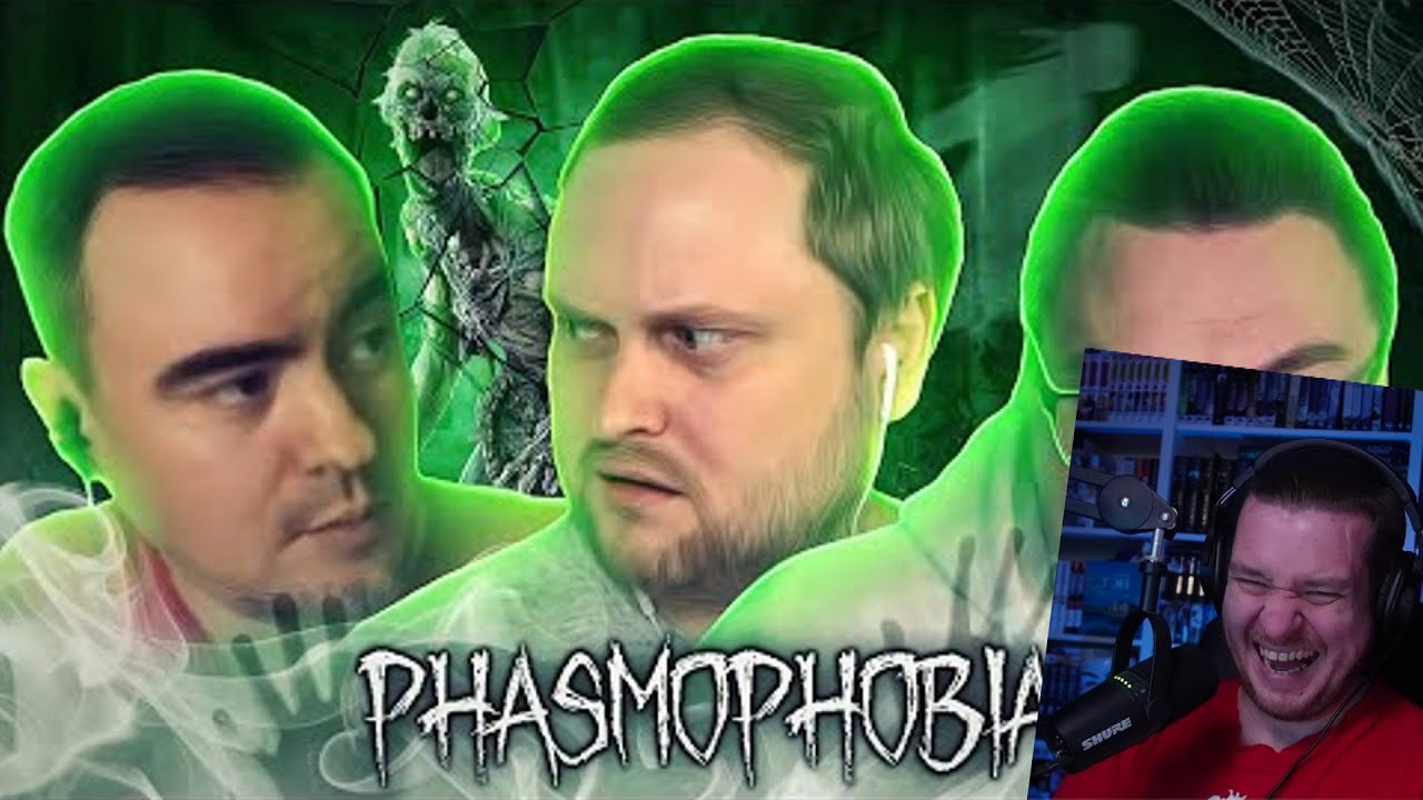 СМЕШНЫЕ МОМЕНТЫ С КУПЛИНОВЫМ ► Phasmophobia #6 | РЕАКЦИЯ НА КУПЛИНОВА