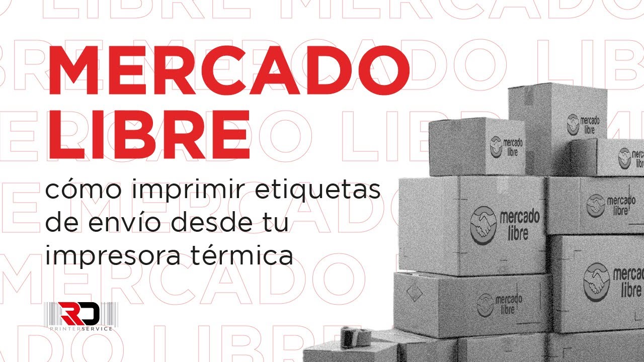 Como imprimir etiquetas de mercado envios desde impresora termica Zebra | RD Printer