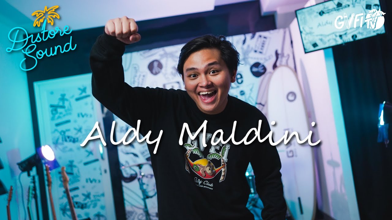 ALDY MALDINI - Biar Aku Yang Pergi Live Session | GVFI DISTORE SOUND