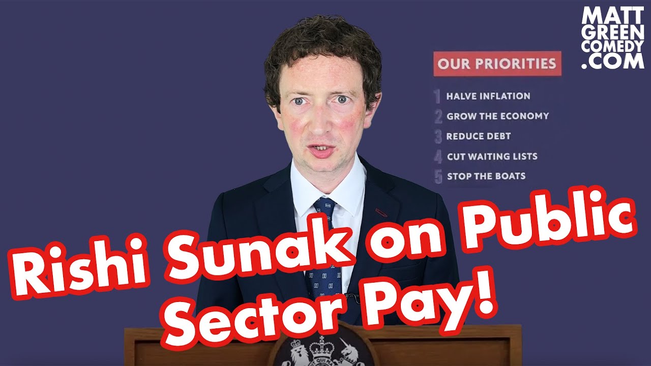 Rishi Sunak on public sector pay!