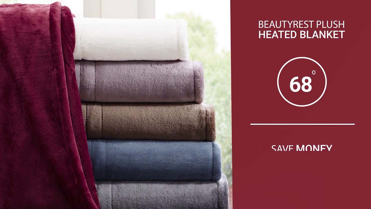 Beautyrest Luxury Heated Blanket / Couverture chauffante de luxe Beautyrest